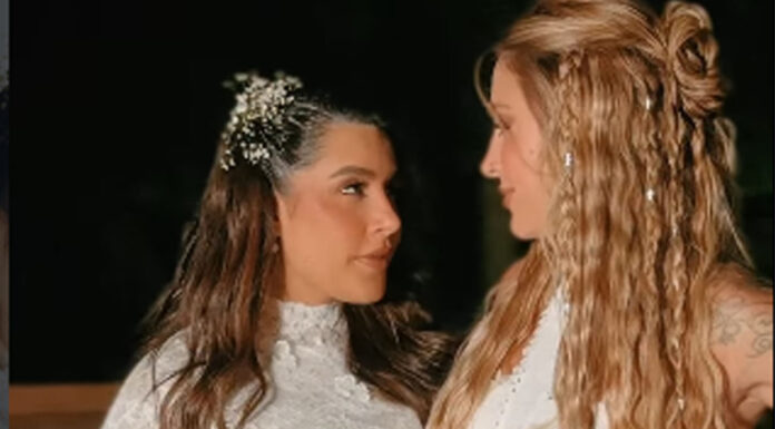Tati Dias celebra véspera do casamento com Lauana Prado e declara: ‘Brindamos a vida