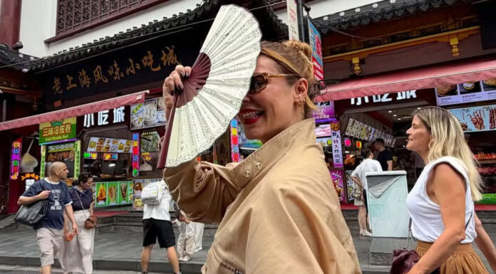 Paolla Oliveira compartilha registros de viagem por Xangai, na China: ‘Ni keyi ‘