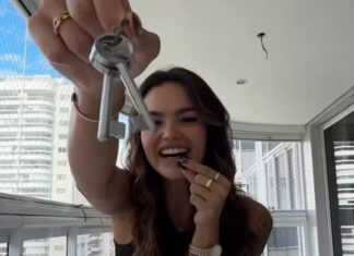 Suzanna Freitas celebra primeiro imóvel presenteado pelos pais: ‘Nem acredito’
