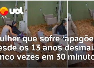 Veja Vídeo – Mulher desmaia cinco vezes em 30 minutos: “Apagões se tornaram algo normal”