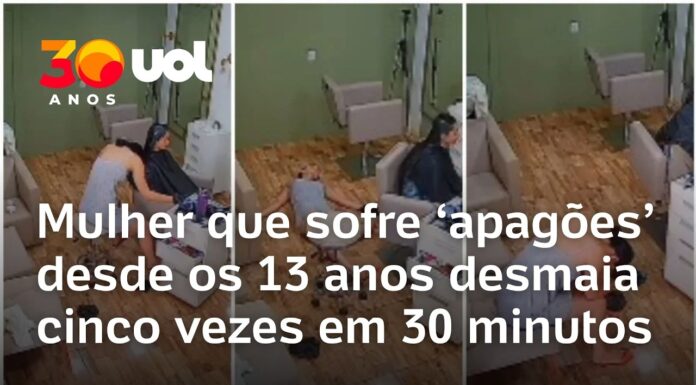 Veja Vídeo – Mulher desmaia cinco vezes em 30 minutos: “Apagões se tornaram algo normal”