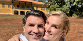 Ana Hickmann mostra rotina na mansão que comprou com Edu Guedes: ‘Plantando’