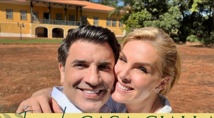 Ana Hickmann mostra rotina na mansão que comprou com Edu Guedes: ‘Plantando’