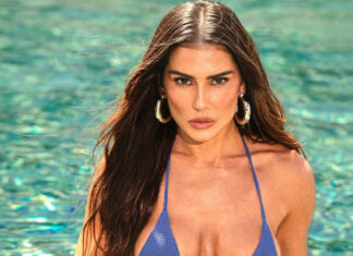 Deborah Secco exibe abdômen trincado em dia de sol e impressiona: ‘Shape trincado’