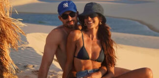 Izabel Goulart posa em cenário paradisíaco nos Lençóis Maranhenses: ‘Paraíso’