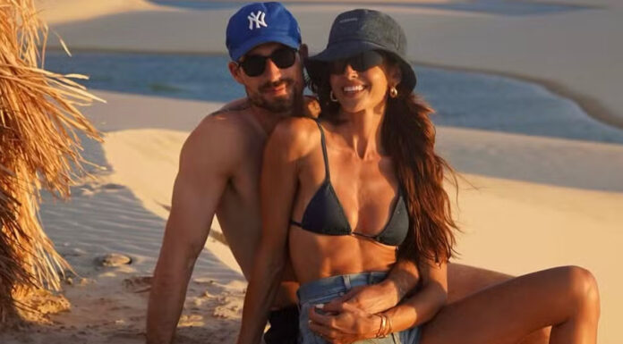 Izabel Goulart posa em cenário paradisíaco nos Lençóis Maranhenses: ‘Paraíso’