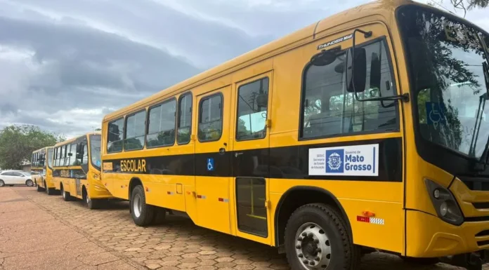 Frota do transporte escolar cresce 178% e Chapada dos Guimarães passa de 18 para 50 ônibus