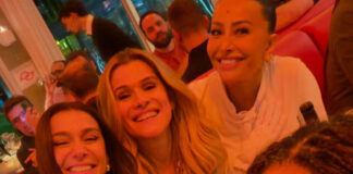 Paolla Oliveira, Sabrina Sato e amigas se reúnem em jantar em São Paulo: ‘Garotas’