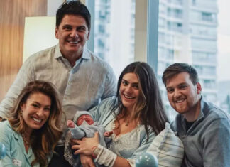 Elaine Mickely celebra nascimento do primeiro neto: ‘Nosso Arthur nasceu’