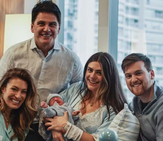 Elaine Mickely celebra nascimento do primeiro neto: ‘Nosso Arthur nasceu’