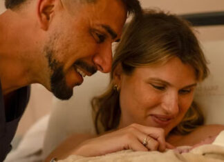 Julio Rocha anuncia nascimento da quarta filha, Esther: ‘Ahhhh que coisa mais linda!!’