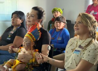Em Campo Novo do Parecis, Virginia Mendes visita aldeia indígena e conhece projetos de turismo rural