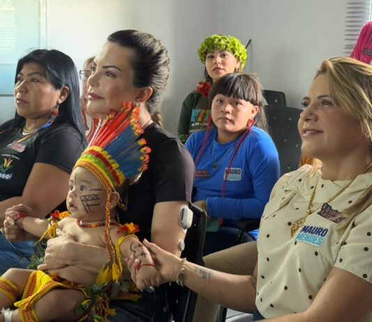 Em Campo Novo do Parecis, Virginia Mendes visita aldeia indígena e conhece projetos de turismo rural