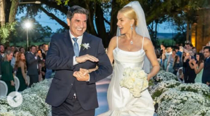 Ana Hickmann relembra detalhes da decoração de casamento com Edu Guedes