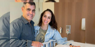 Maria Guilhermina, filha de Juliano Cazarré, é internada em CTI: ‘Quatro dias doente!’