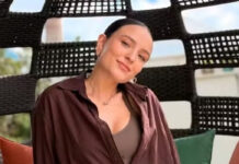 Larissa Manoela curte segunda-feira de piscina em casa: ‘Descanso merecido’