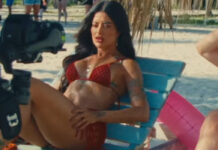 Aline Campos mostra bastidores de ‘Os Farofeiros 3’ e truque com tatuagens