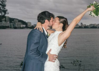 Juliana Paiva compartilha fotos do casamento com Danilo Partezani