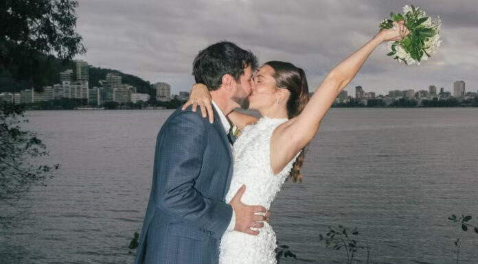 Juliana Paiva compartilha fotos do casamento com Danilo Partezani
